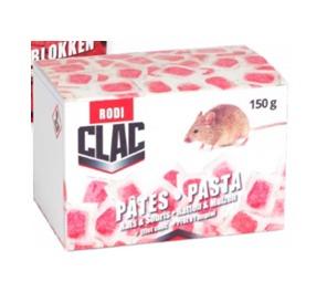 Pâtes Difénacoum 6X25 gr